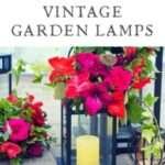 solar powered vintage garden lamps